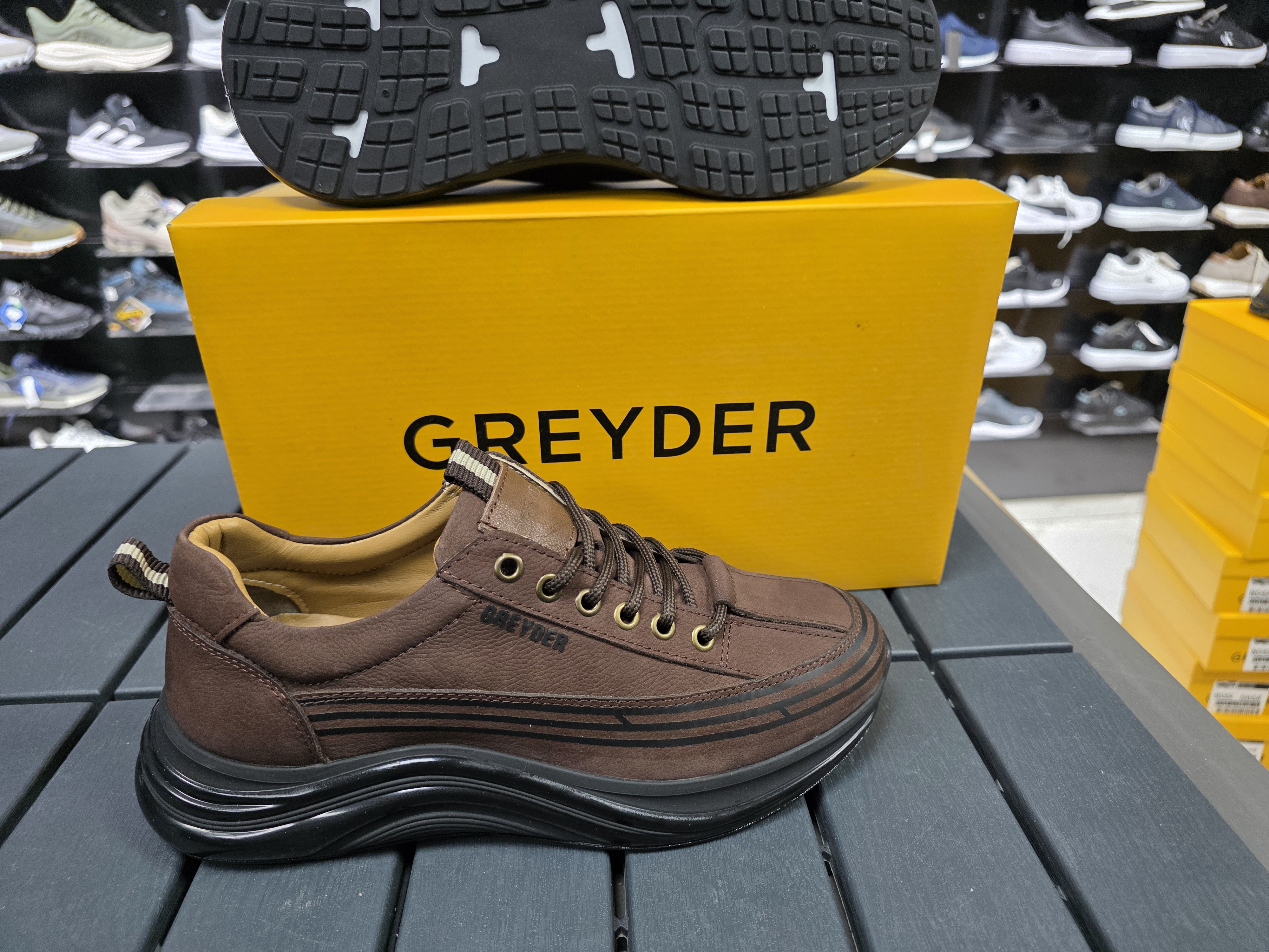 Hakiki deri ortopedik uzay taban tam.kalip greyder
